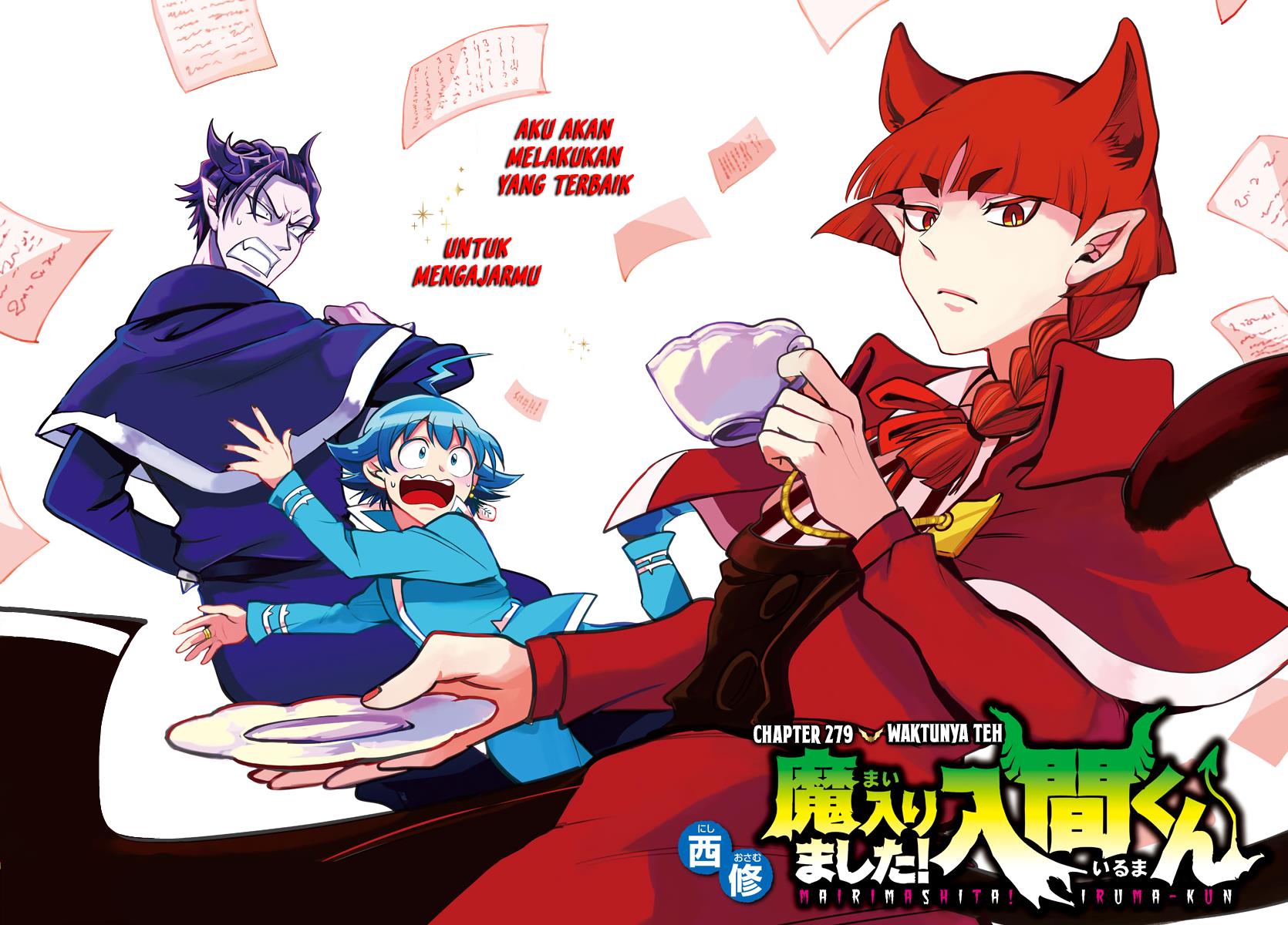 Mairimashita! Iruma-kun — Chapter 279, halaman 3