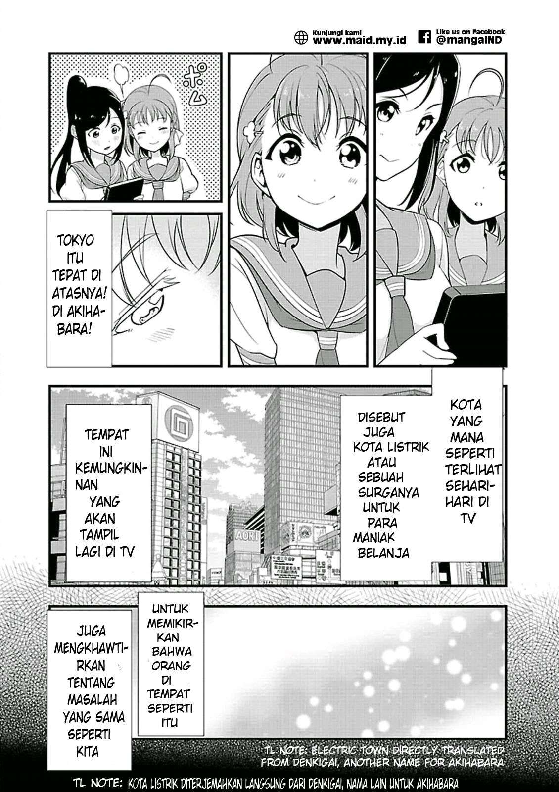 Love Live! Sunshine!! — Chapter 1, halaman 22