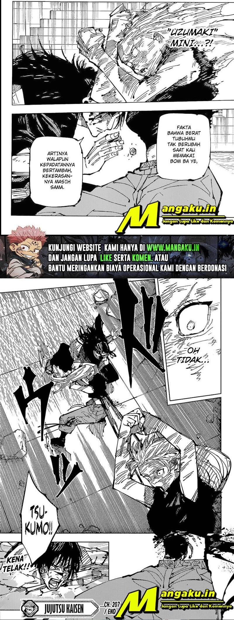 Jujutsu Kaisen — Chapter 207, halaman 10