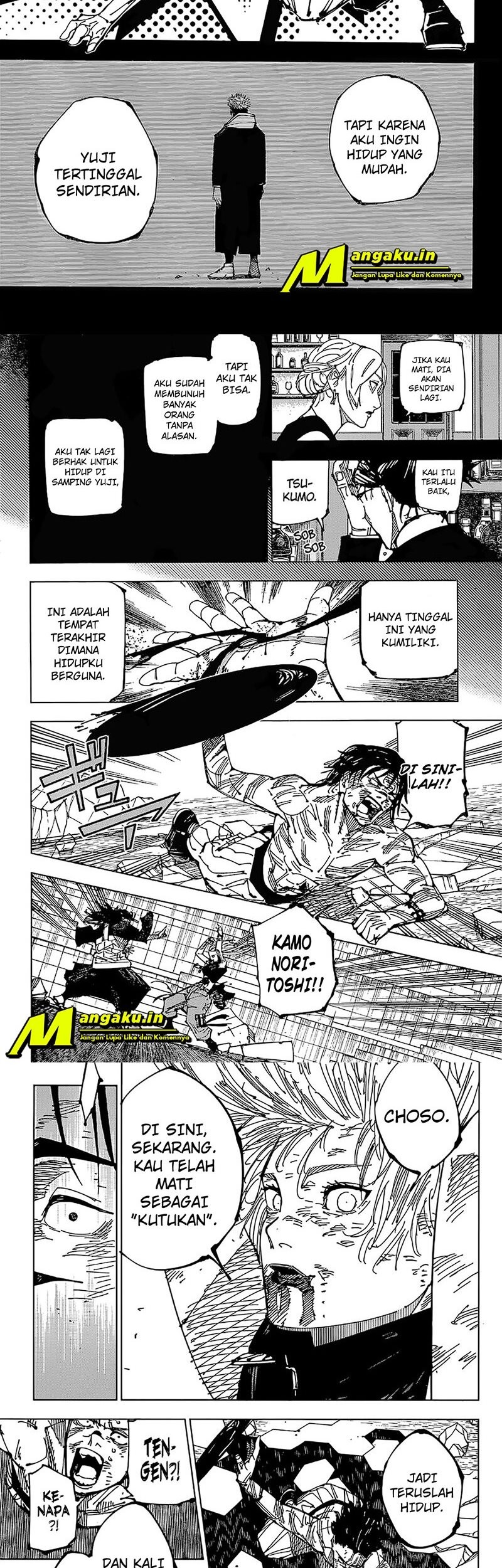 Jujutsu Kaisen — Chapter 208, halaman 3