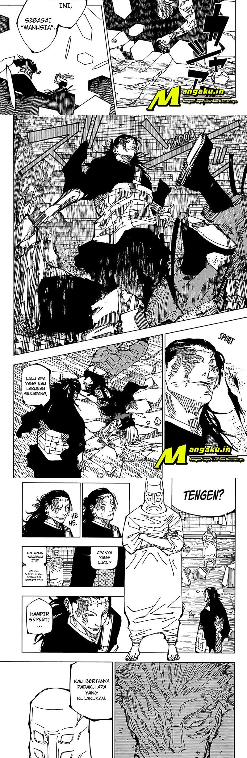 Jujutsu Kaisen — Chapter 208, halaman 4