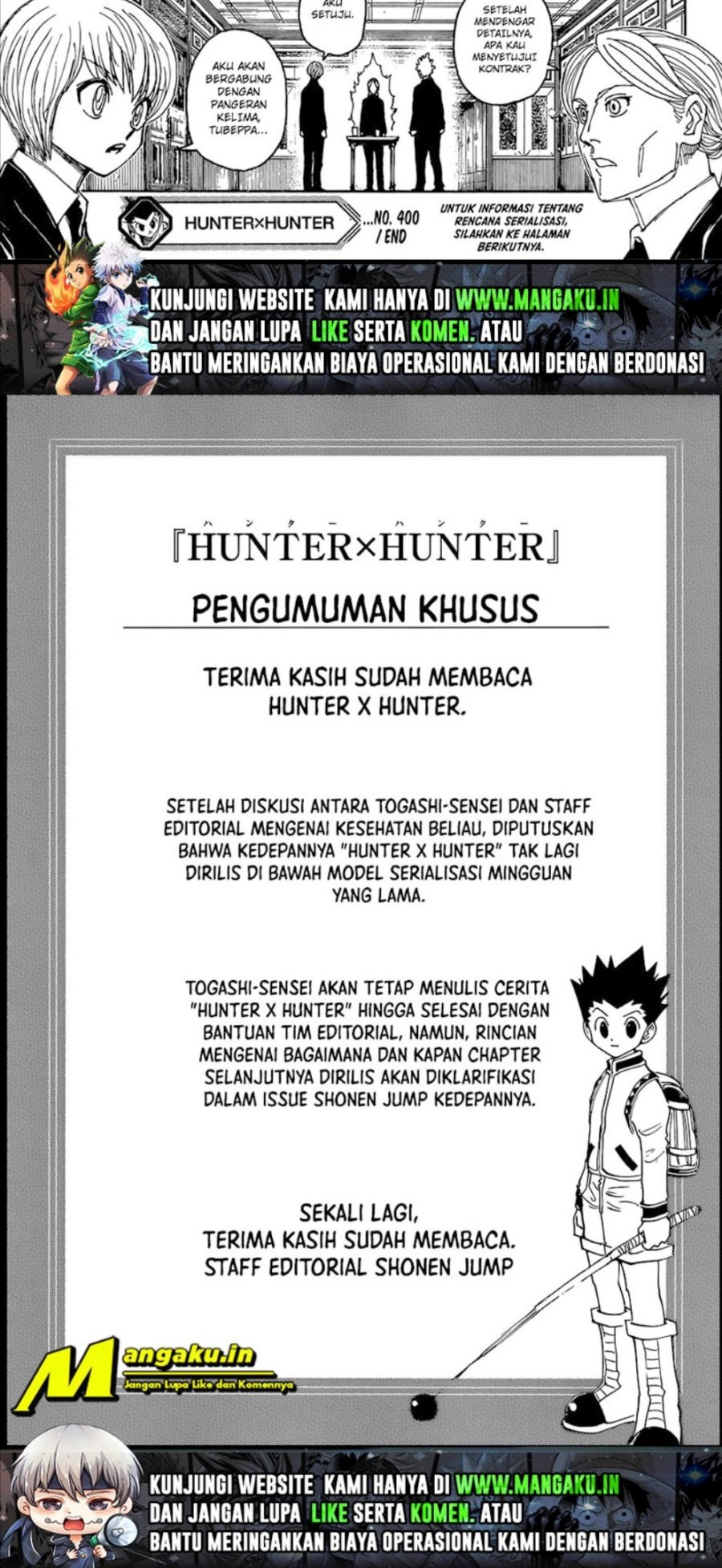 Hunter x Hunter — Chapter 400, halaman 14