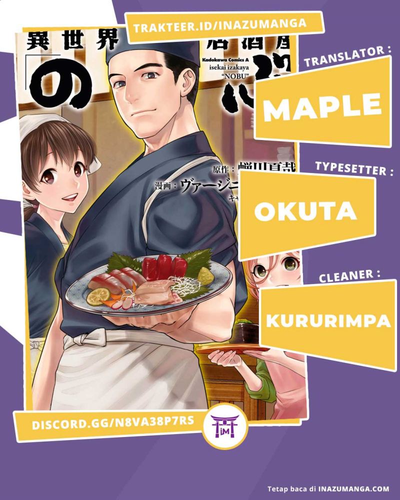 Isekai Izakaya “Nobu” — Chapter 27, halaman 1