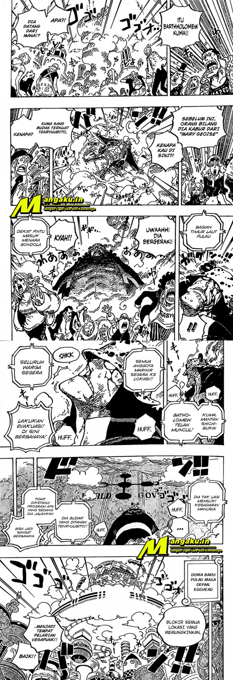One Piece — Chapter 1071, halaman 2