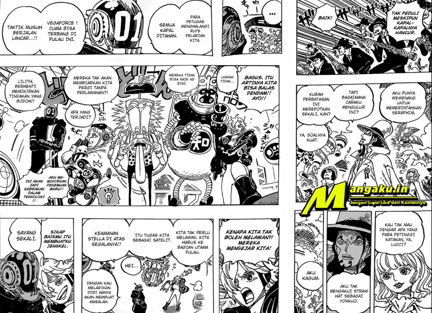 One Piece — Chapter 1071, halaman 3
