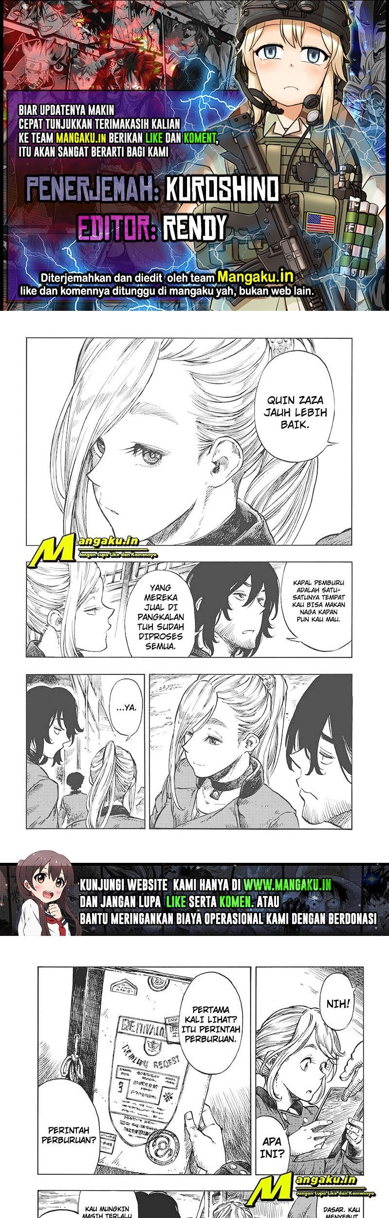 Kuutei Dragons — Chapter 21.2, halaman 1