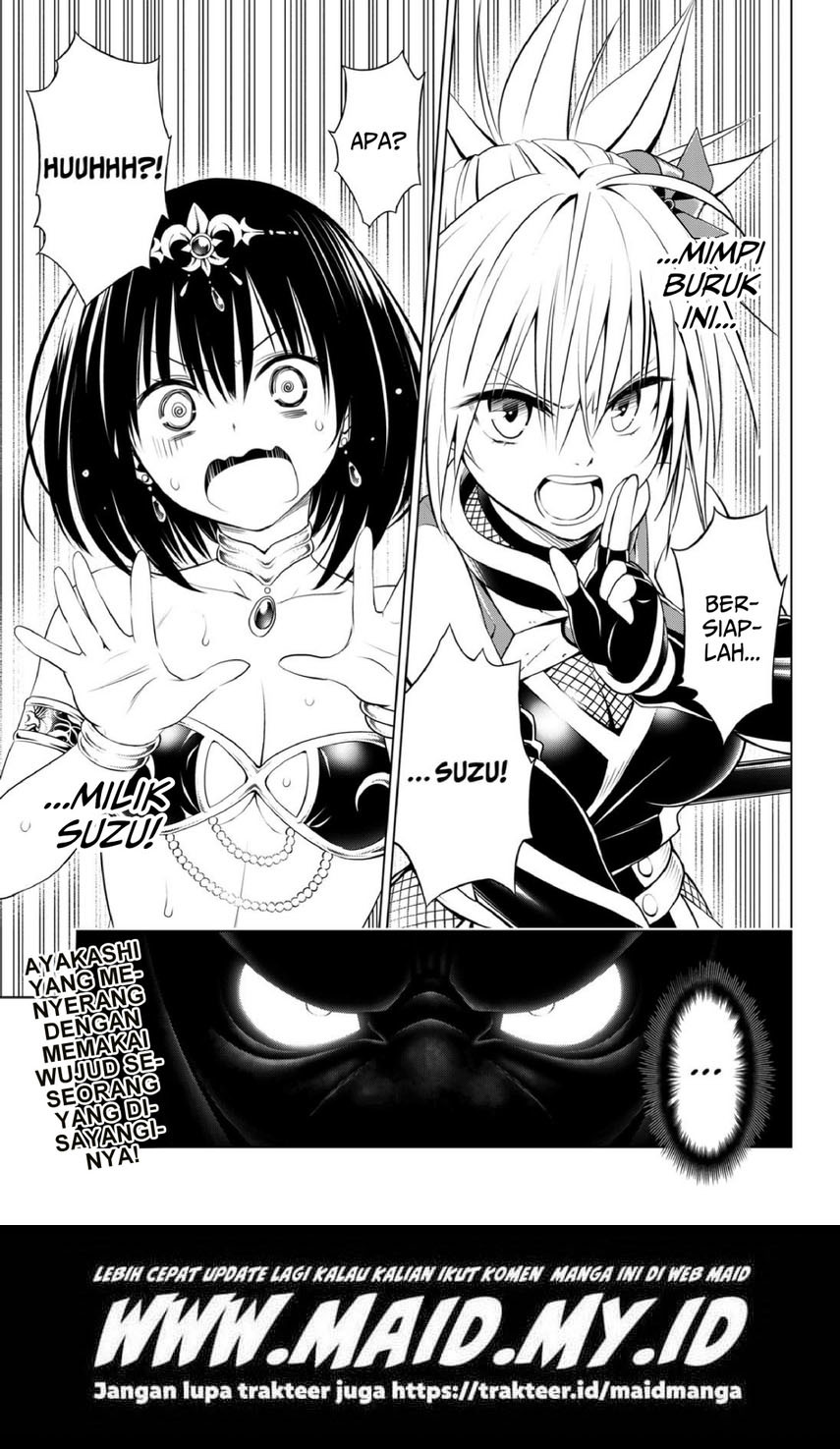 Ayakashi Triangle — Chapter 94, halaman 23