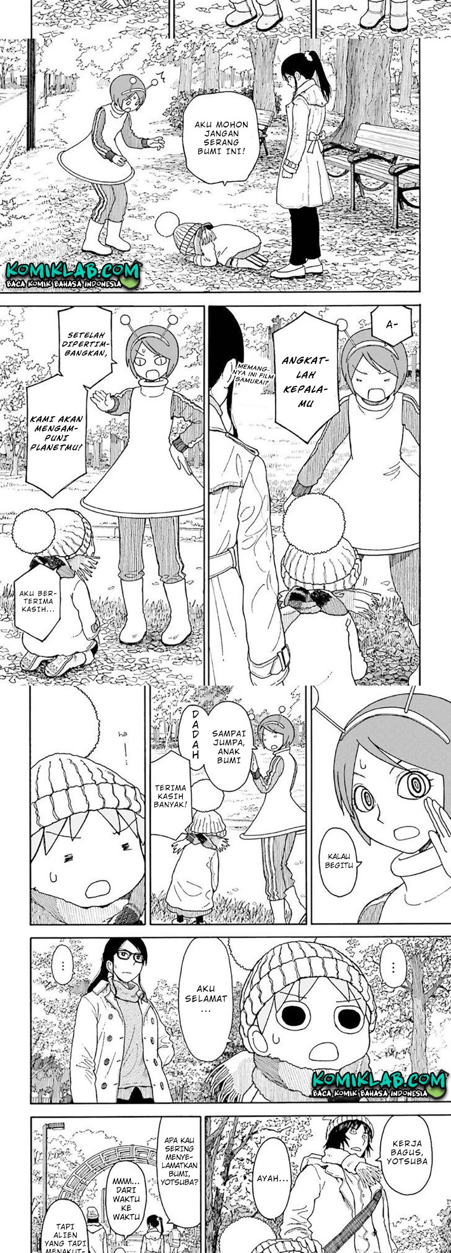 Yotsuba to! — Chapter 98, halaman 10