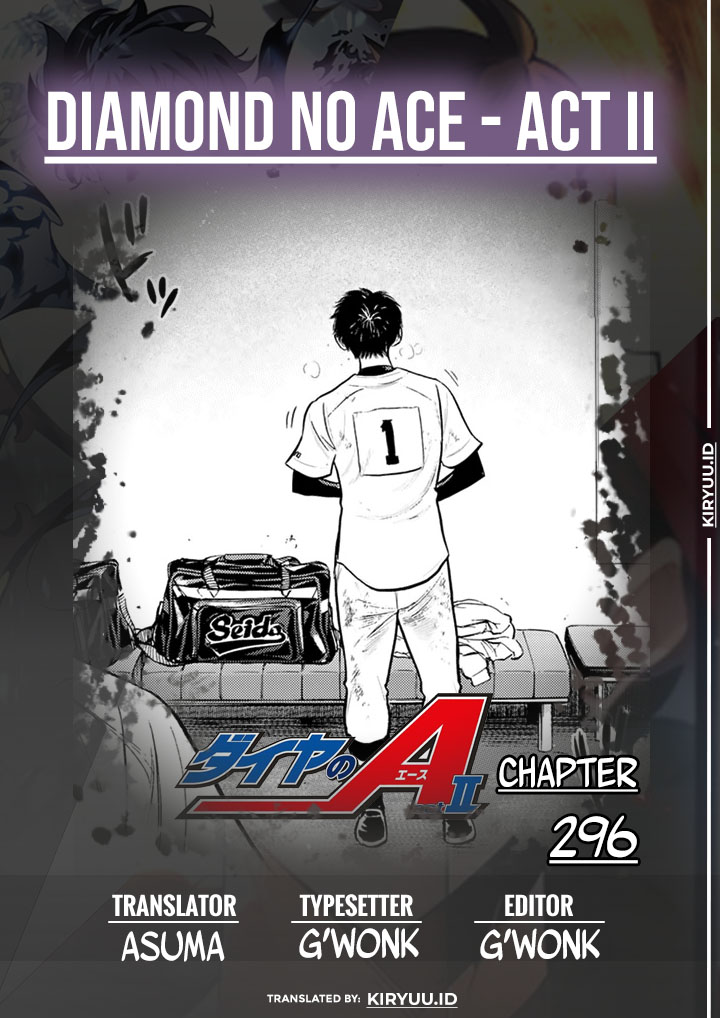 Diamond no Ace Act 2 — Chapter 296, halaman 1
