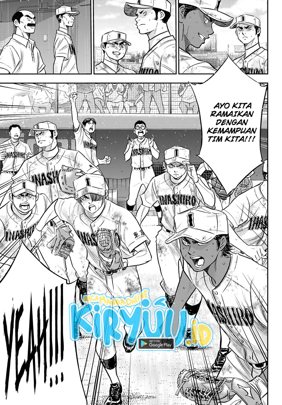 Diamond no Ace Act 2 — Chapter 296, halaman 10