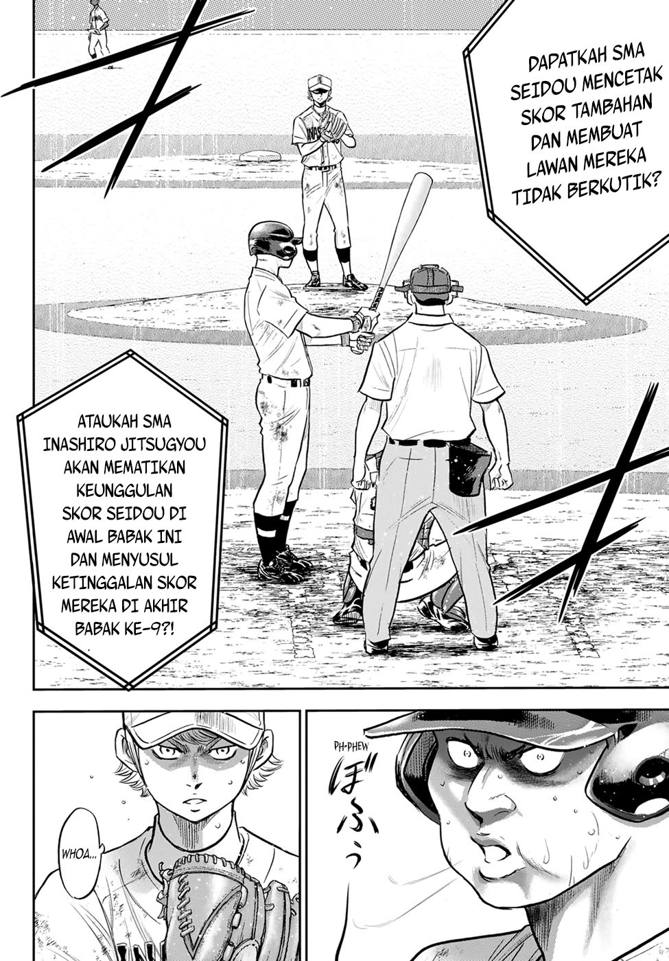 Diamond no Ace Act 2 — Chapter 296, halaman 16