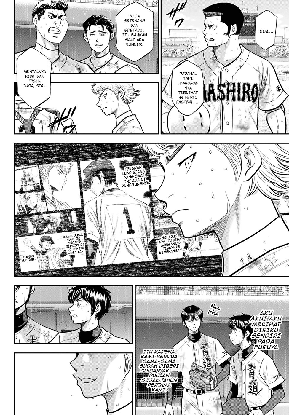 Diamond no Ace Act 2 — Chapter 296, halaman 7