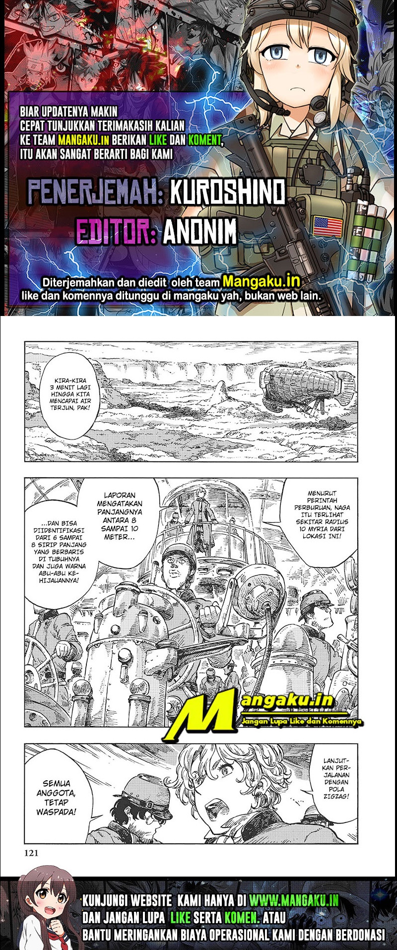 Kuutei Dragons — Chapter 22.1, halaman 1