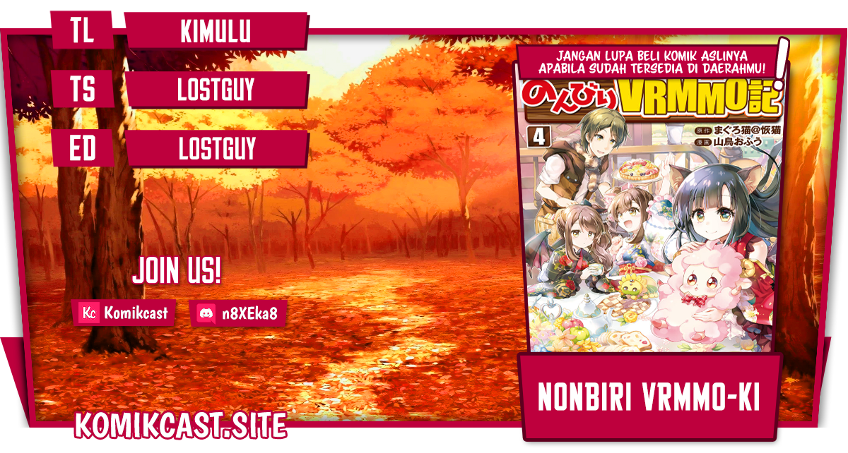 Nonbiri VRMMO-ki — Chapter 34, halaman 1