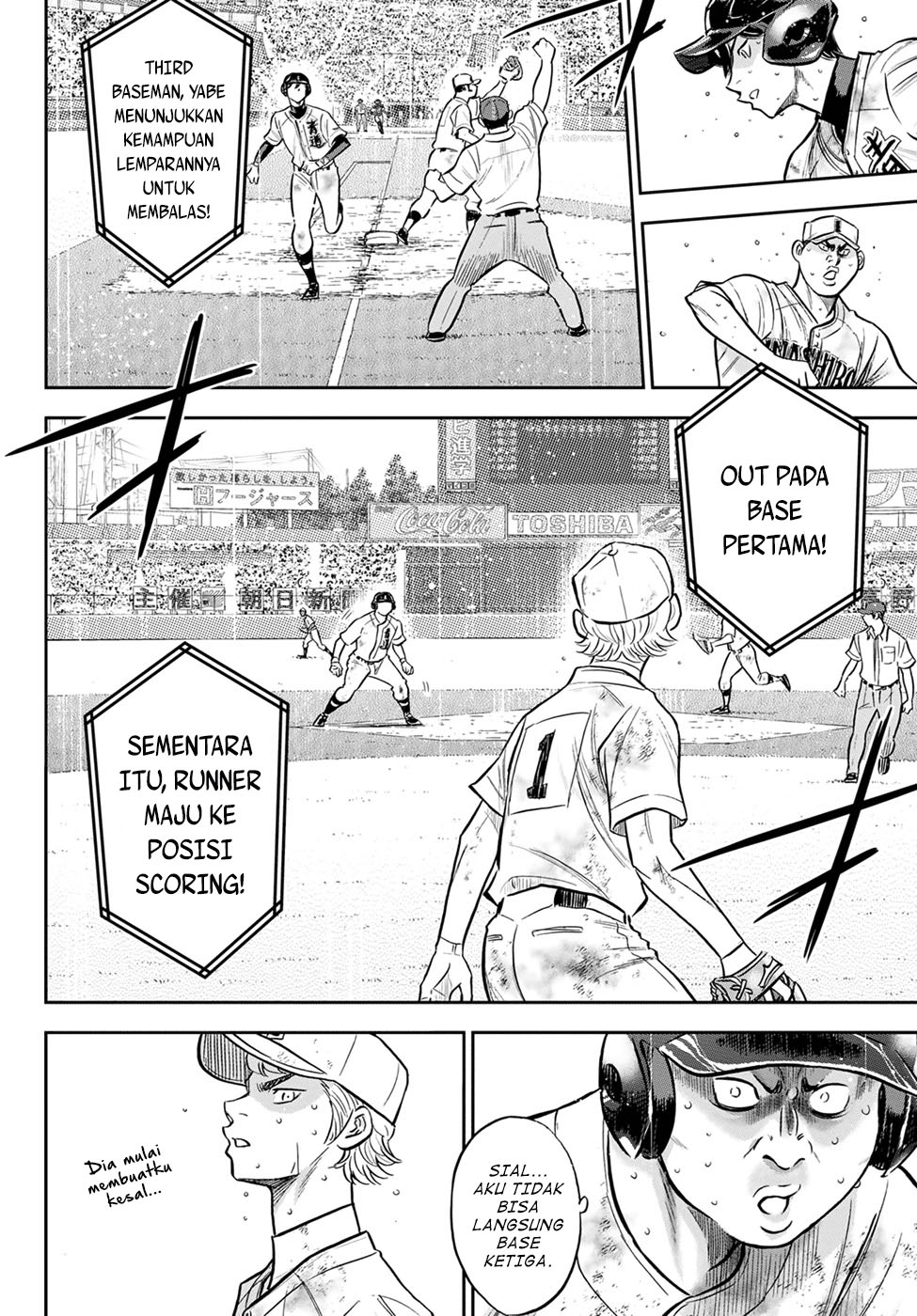 Diamond no Ace Act 2 — Chapter 297, halaman 16