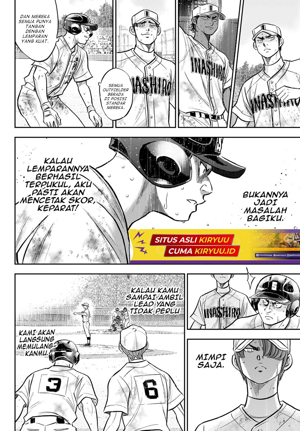 Diamond no Ace Act 2 — Chapter 297, halaman 20