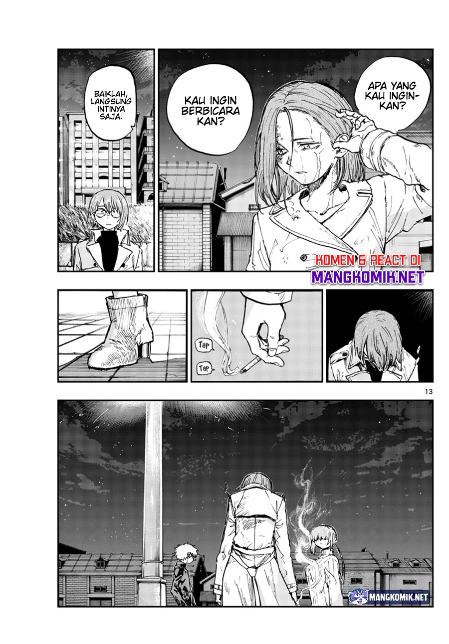 Yofukashi no Uta — Chapter 154, halaman 14
