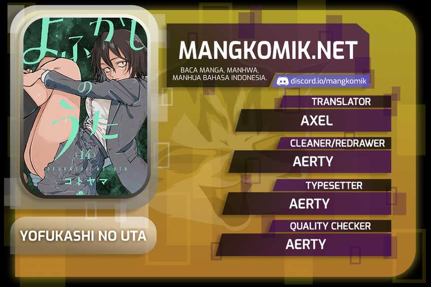 Yofukashi no Uta — Chapter 153, halaman 1