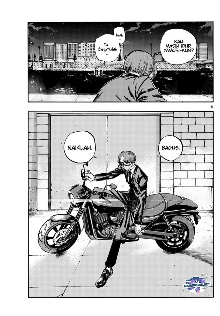 Yofukashi no Uta — Chapter 153, halaman 16