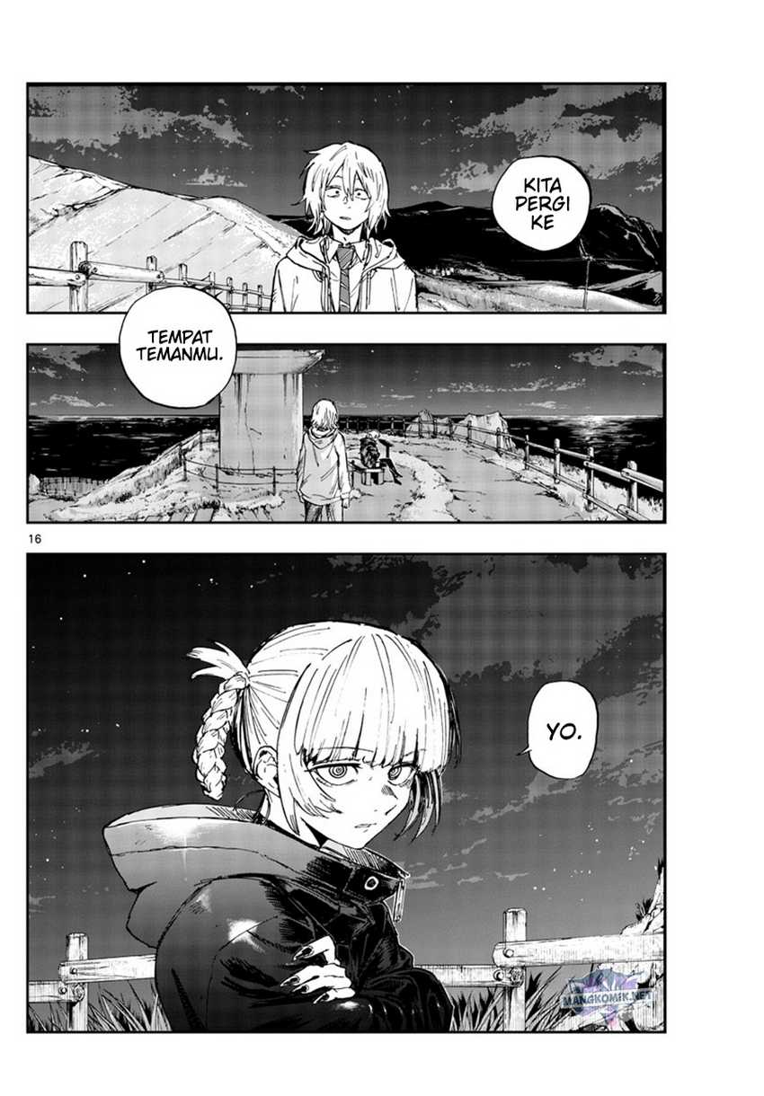 Yofukashi no Uta — Chapter 153, halaman 17