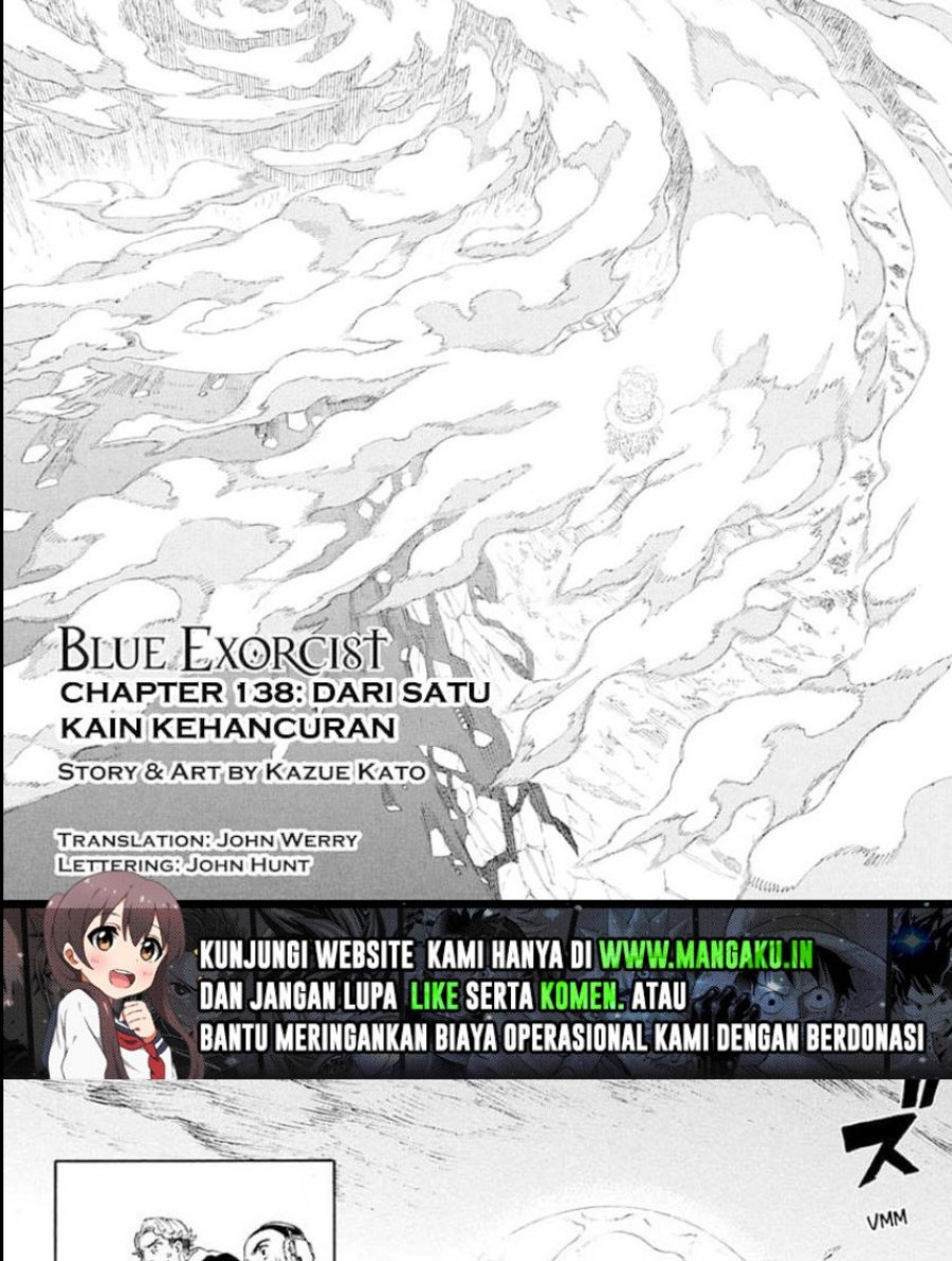 Ao no Exorcist — Chapter 138.1, halaman 2