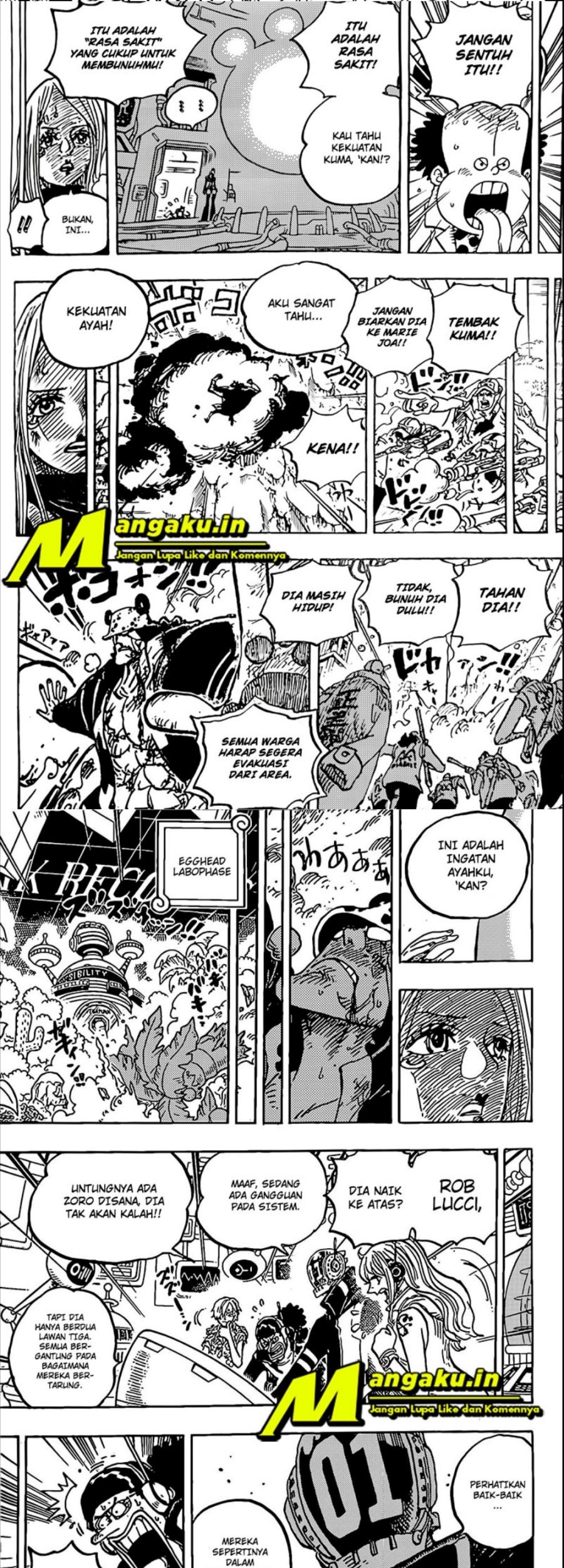 One Piece — Chapter 1072, halaman 8