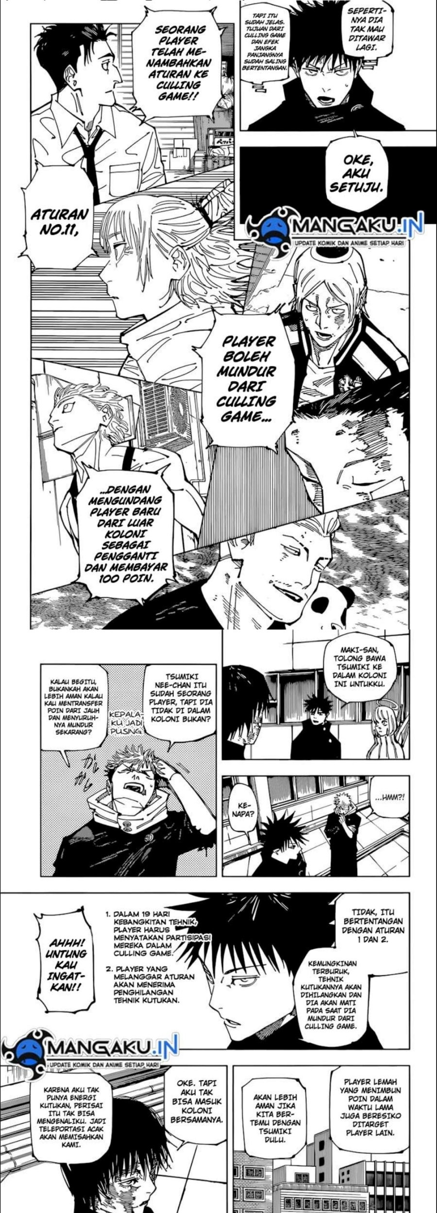 Jujutsu Kaisen — Chapter 211, halaman 9