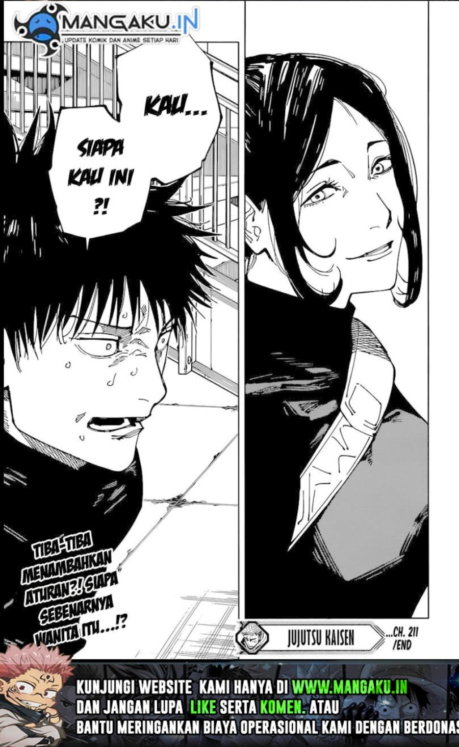 Jujutsu Kaisen — Chapter 211, halaman 14