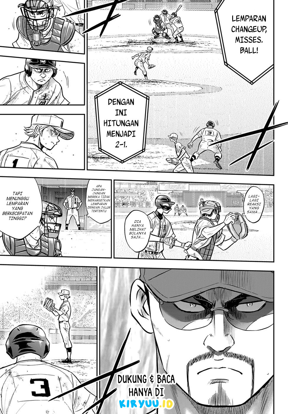 Diamond no Ace Act 2 — Chapter 298, halaman 5