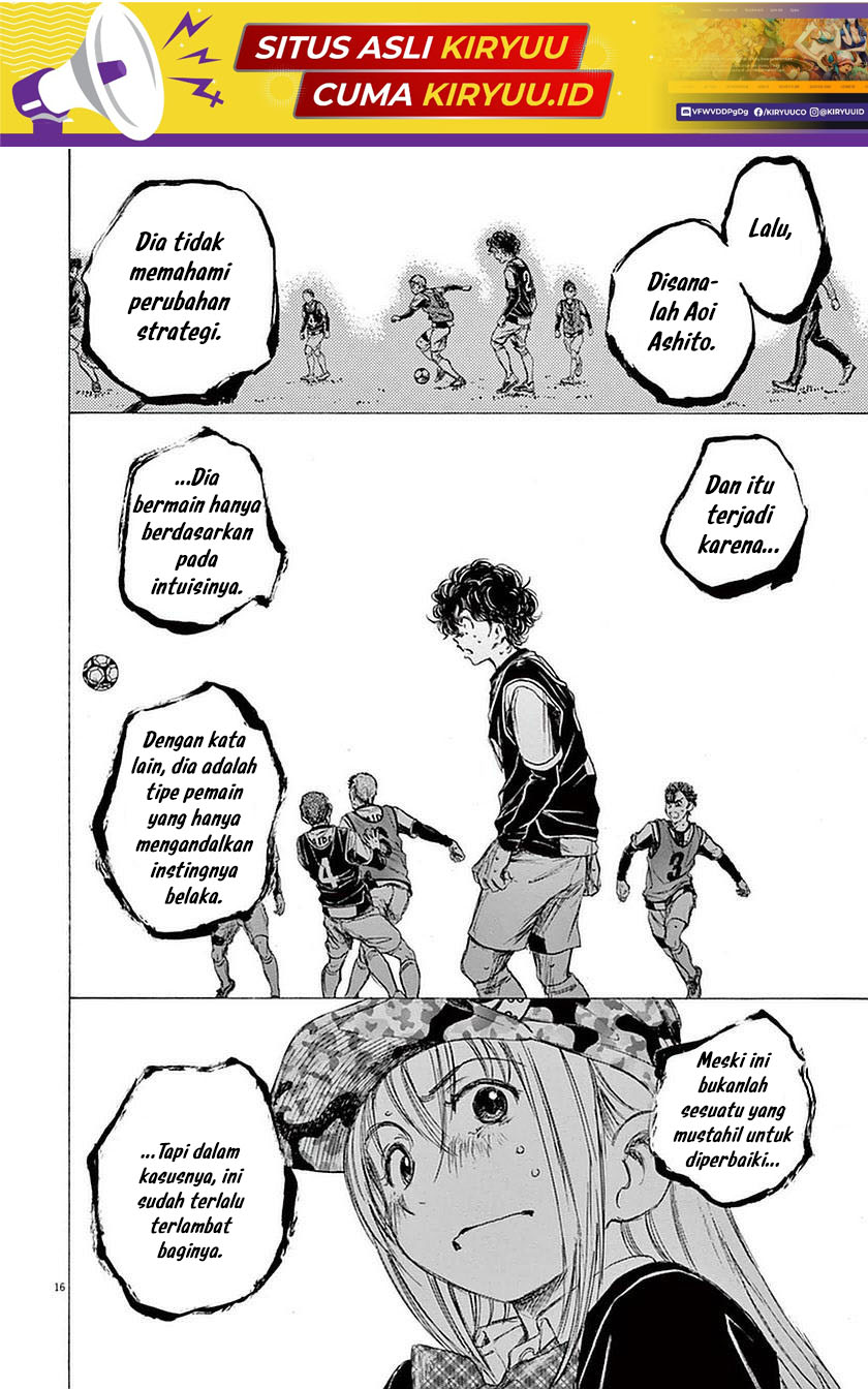 Ao Ashi — Chapter 32, halaman 18