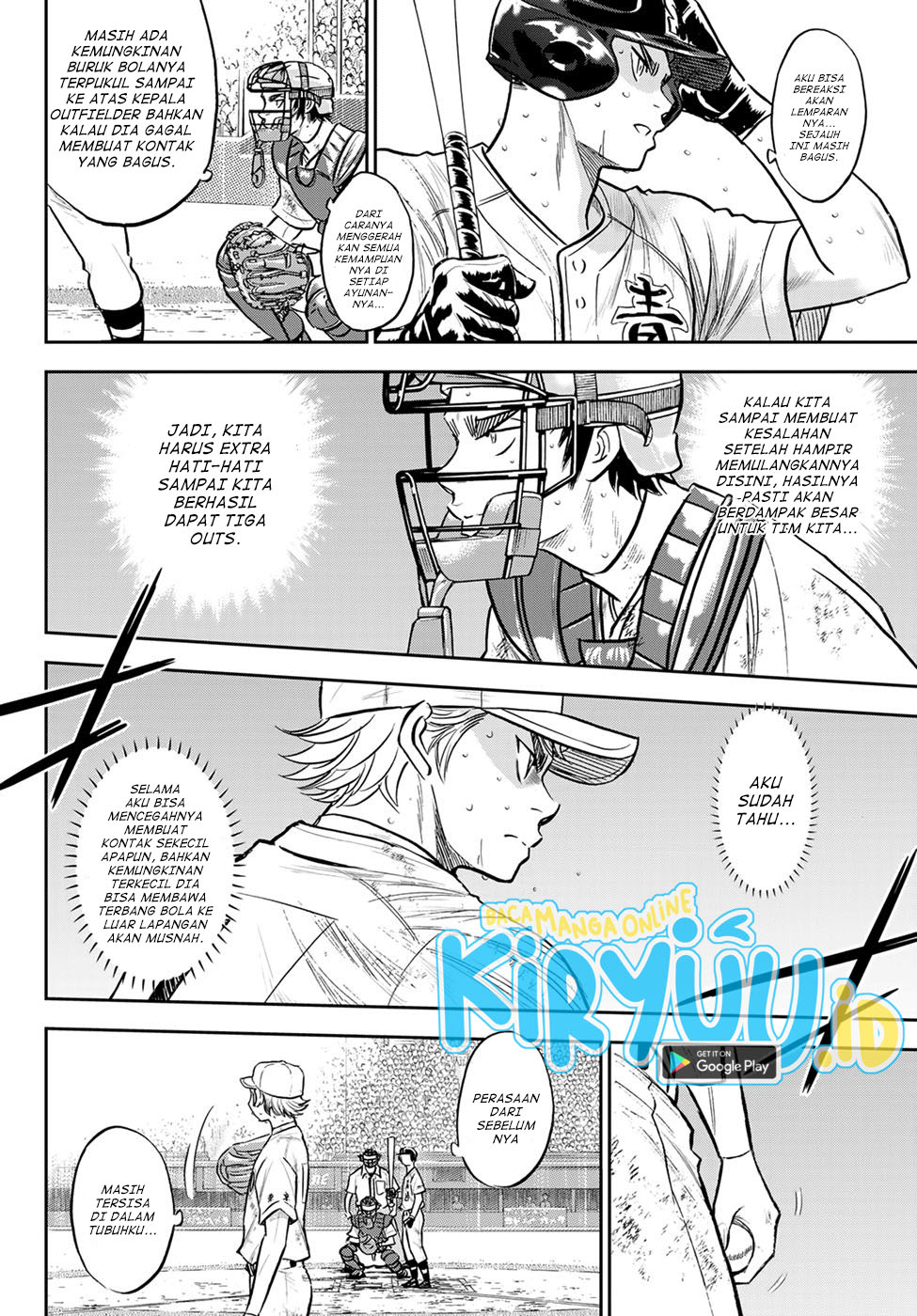 Diamond no Ace Act 2 — Chapter 299, halaman 10