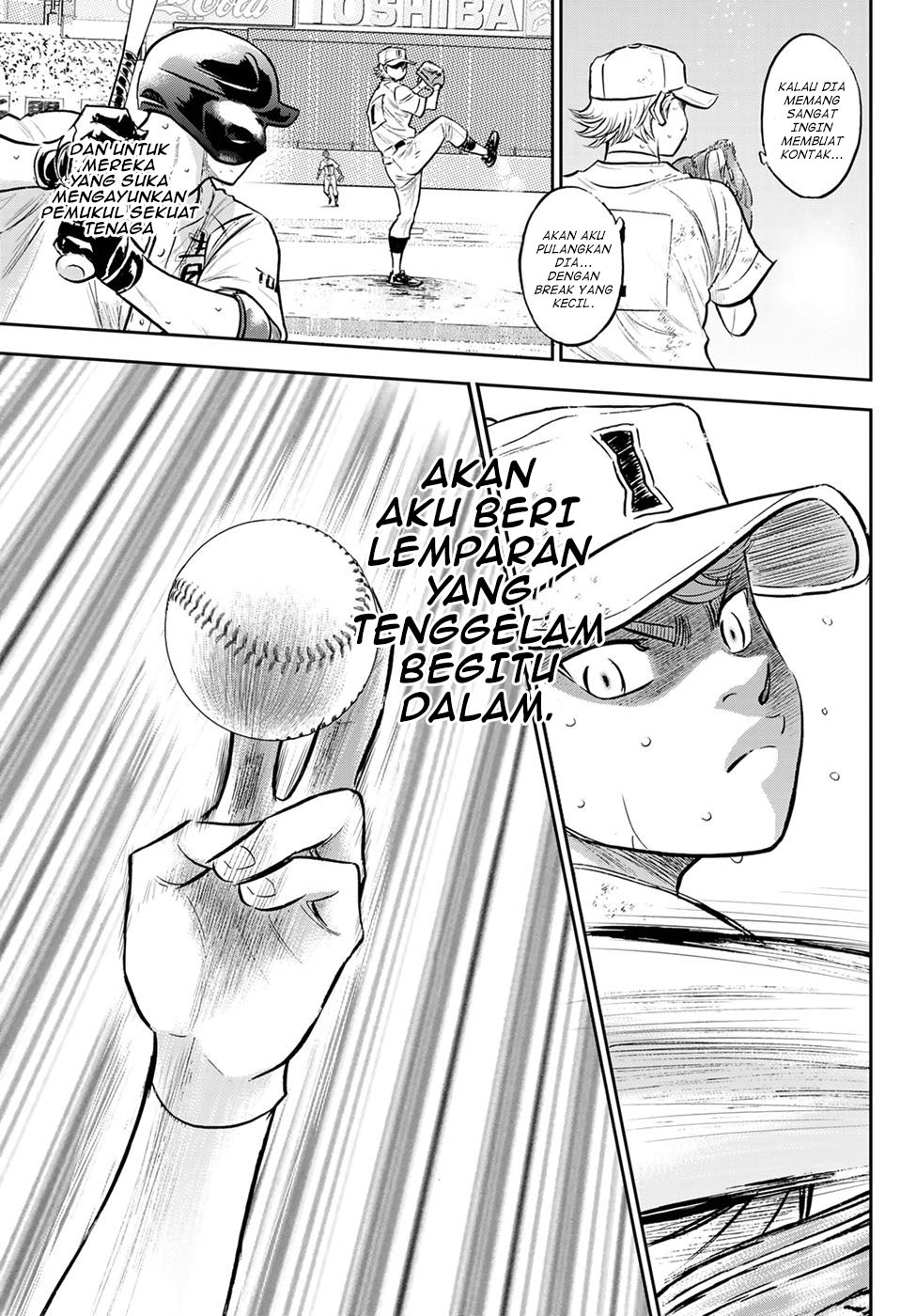 Diamond no Ace Act 2 — Chapter 299, halaman 13