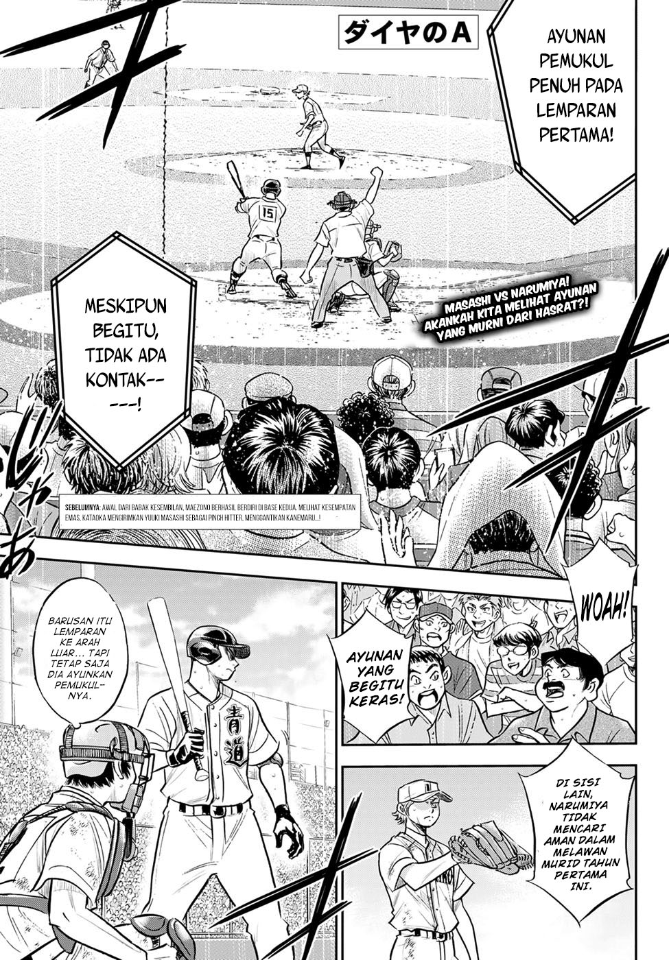 Diamond no Ace Act 2 — Chapter 299, halaman 3