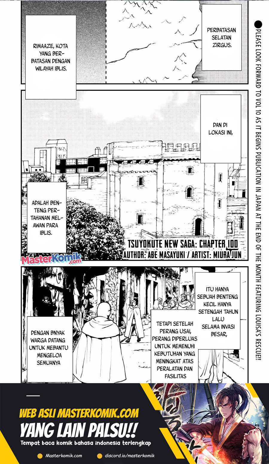 Tsuyokute New Saga — Chapter 101, halaman 2