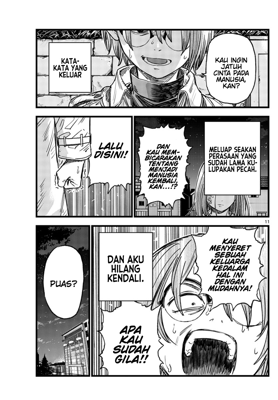 Yofukashi no Uta — Chapter 156, halaman 12