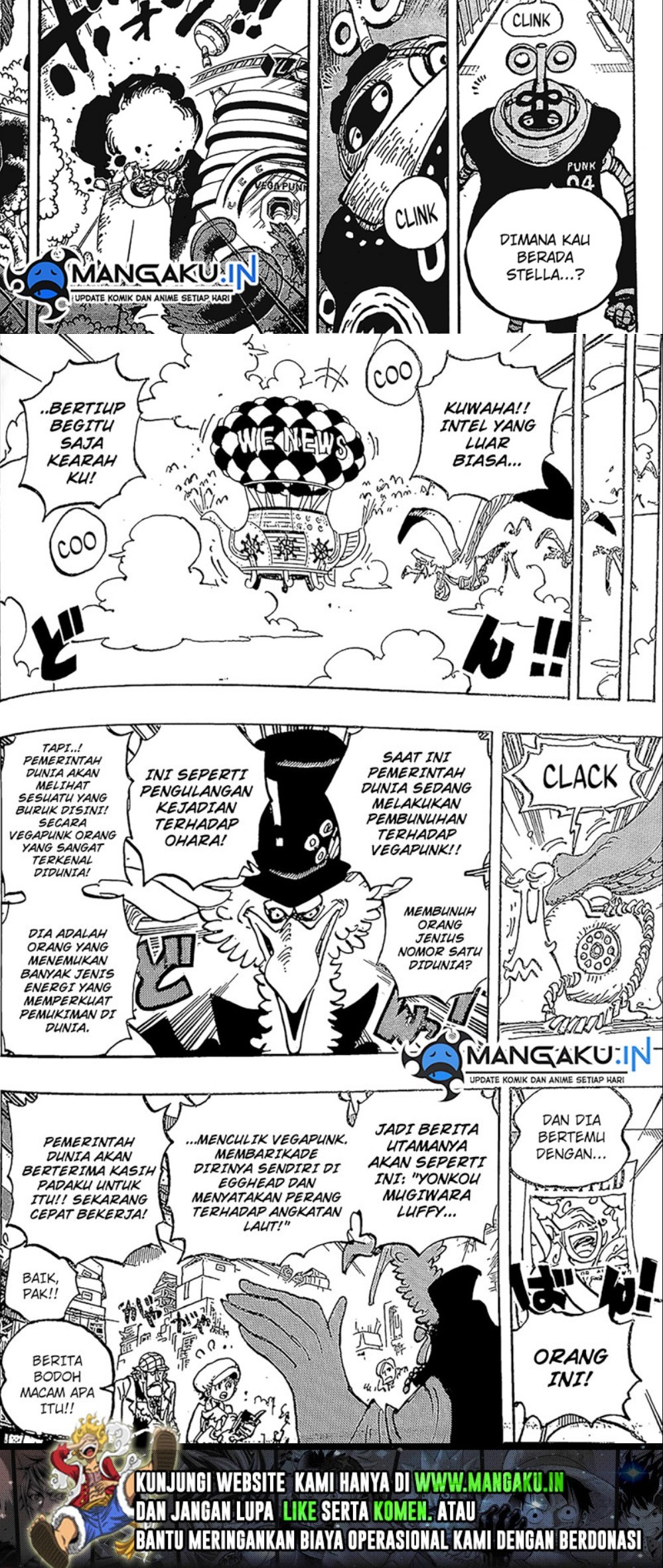 One Piece — Chapter 1074, halaman 9