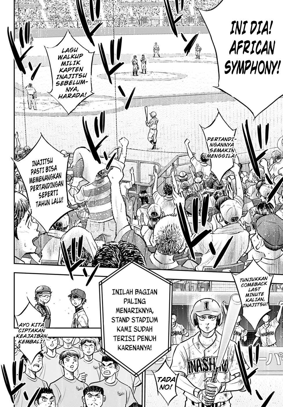 Diamond no Ace Act 2 — Chapter 301, halaman 11