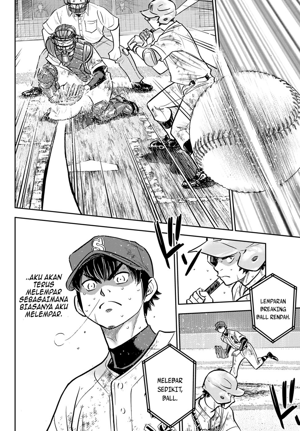 Diamond no Ace Act 2 — Chapter 301, halaman 19