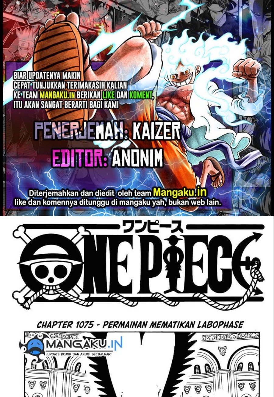 One Piece — Chapter 1075, halaman 1