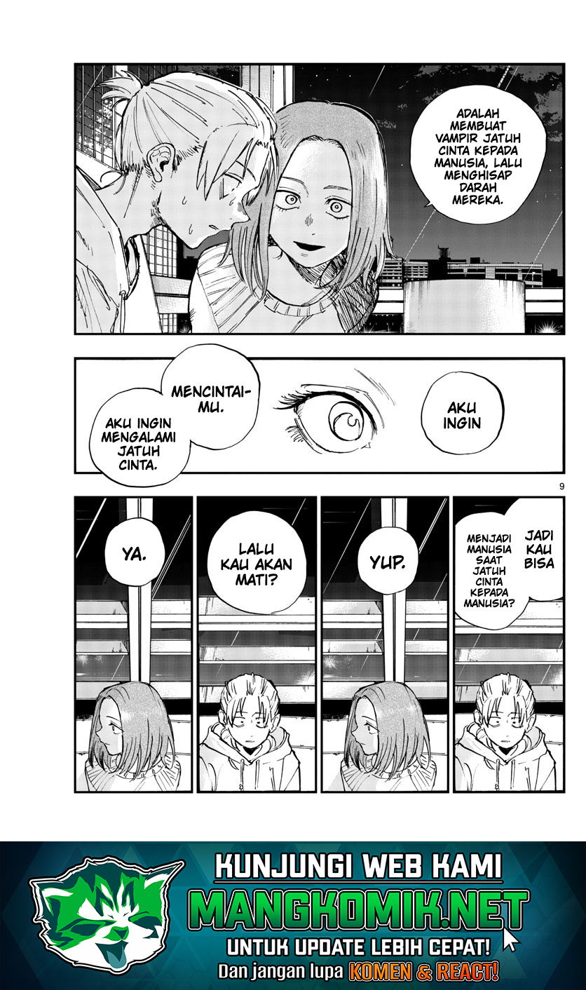 Yofukashi no Uta — Chapter 158, halaman 10