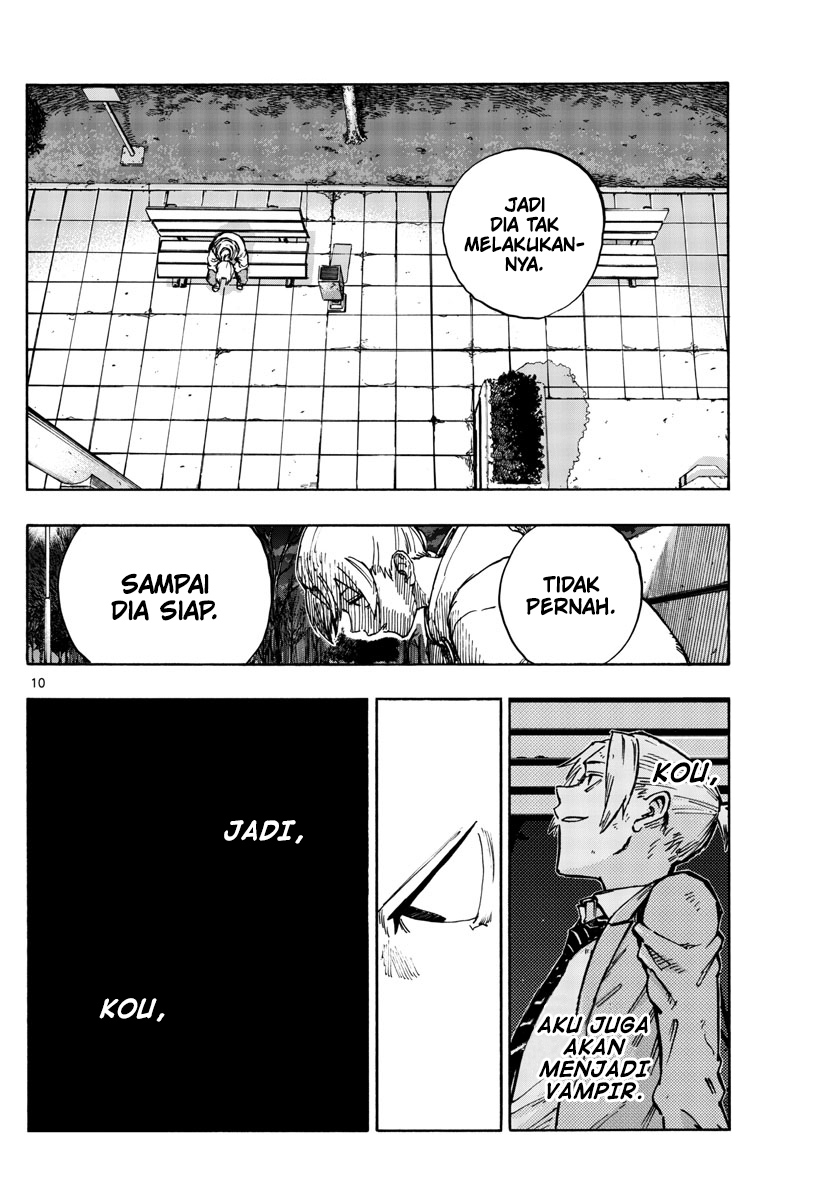 Yofukashi no Uta — Chapter 158, halaman 11