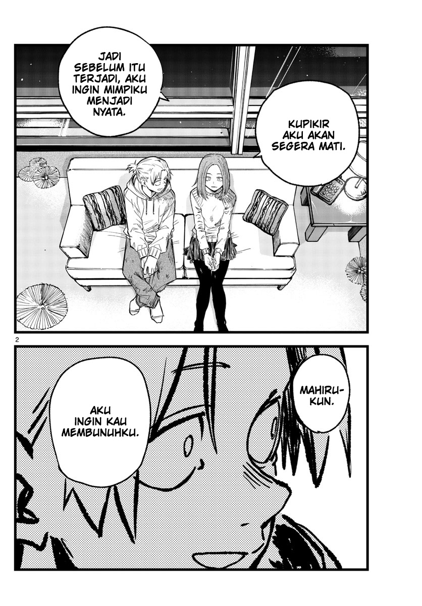 Yofukashi no Uta — Chapter 158, halaman 3
