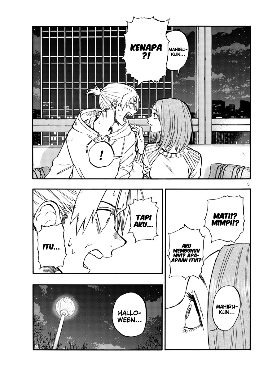 Yofukashi no Uta — Chapter 158, halaman 6