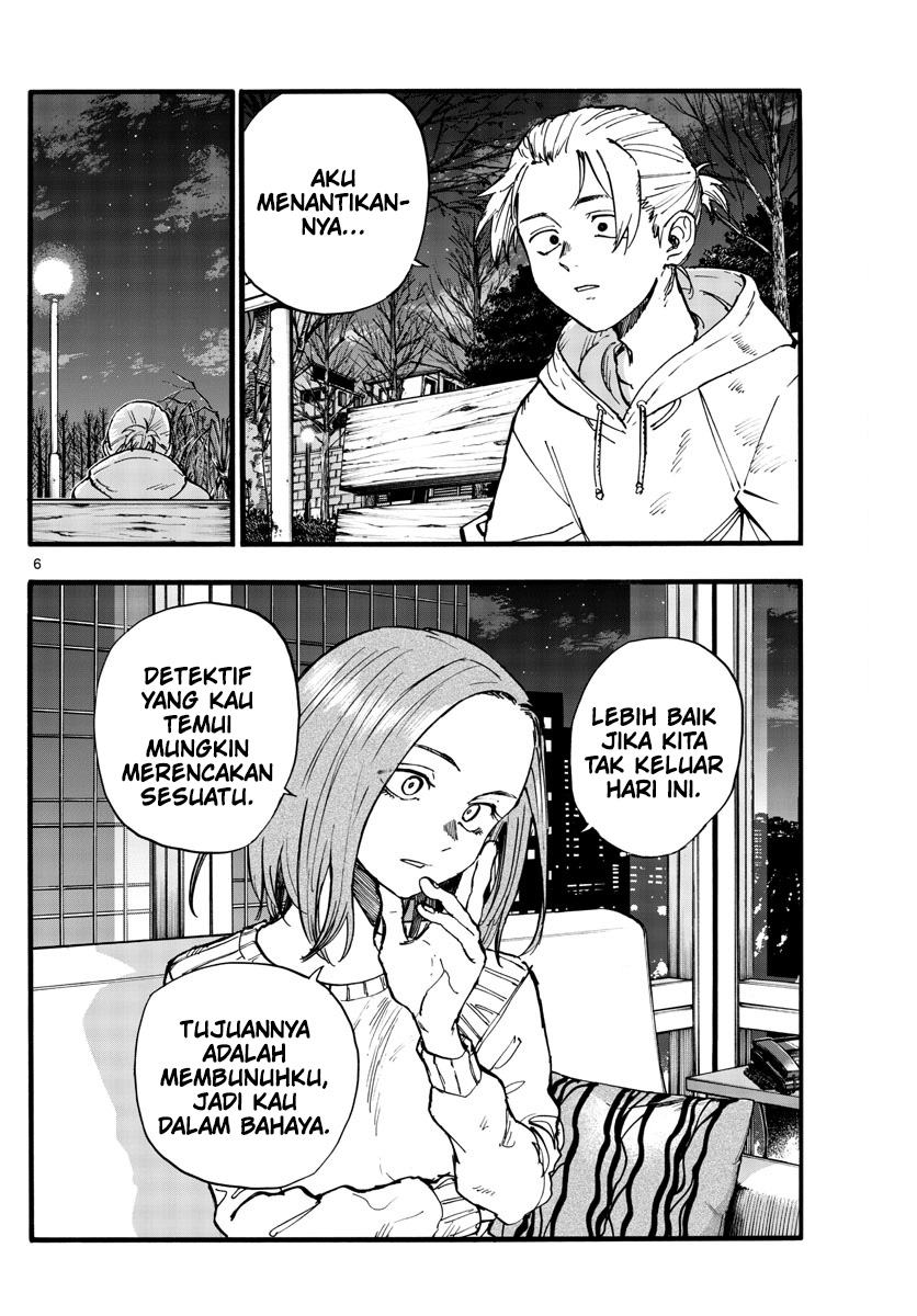 Yofukashi no Uta — Chapter 158, halaman 7
