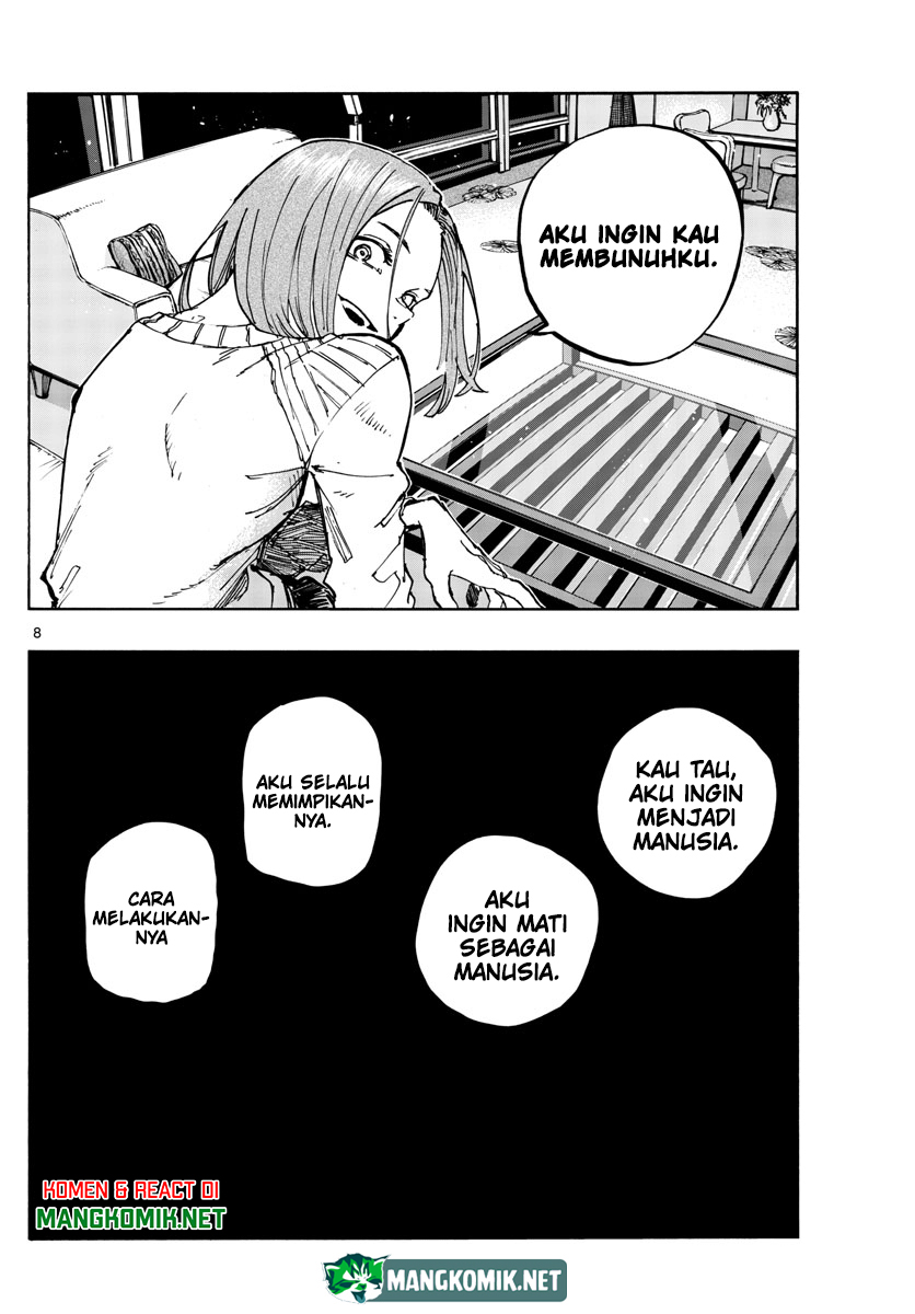 Yofukashi no Uta — Chapter 158, halaman 9