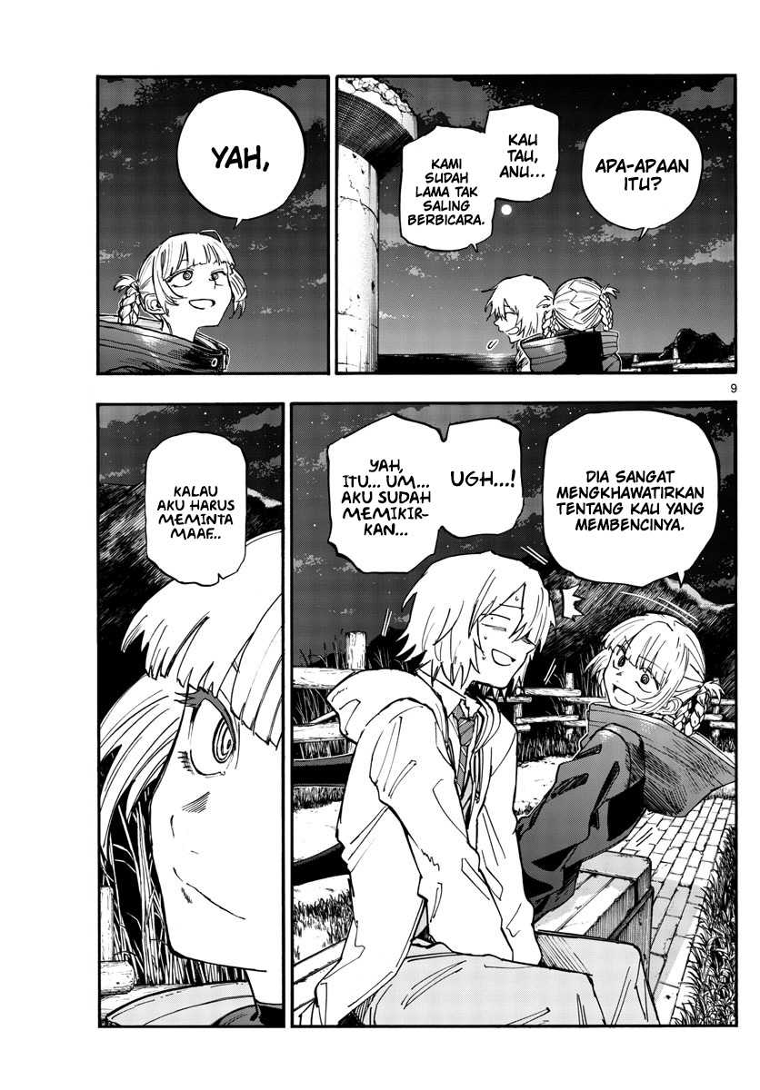 Yofukashi no Uta — Chapter 159, halaman 10