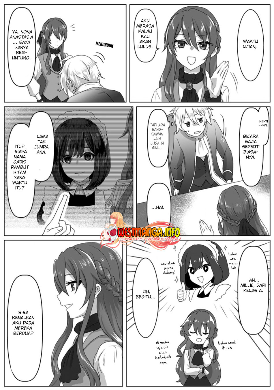 Mahou Gakuen No Daizai Majutsushi — Chapter 4.1, halaman 8