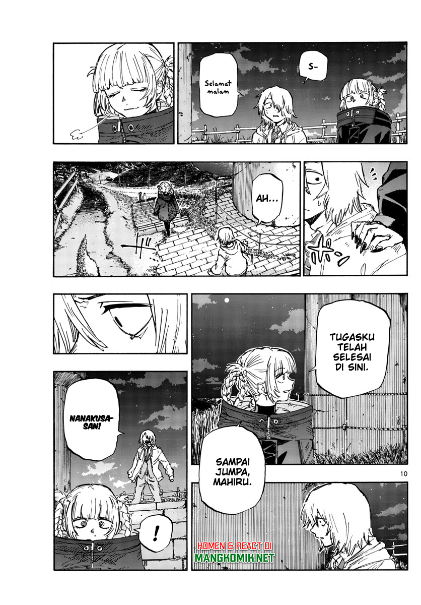 Yofukashi no Uta — Chapter 160, halaman 10