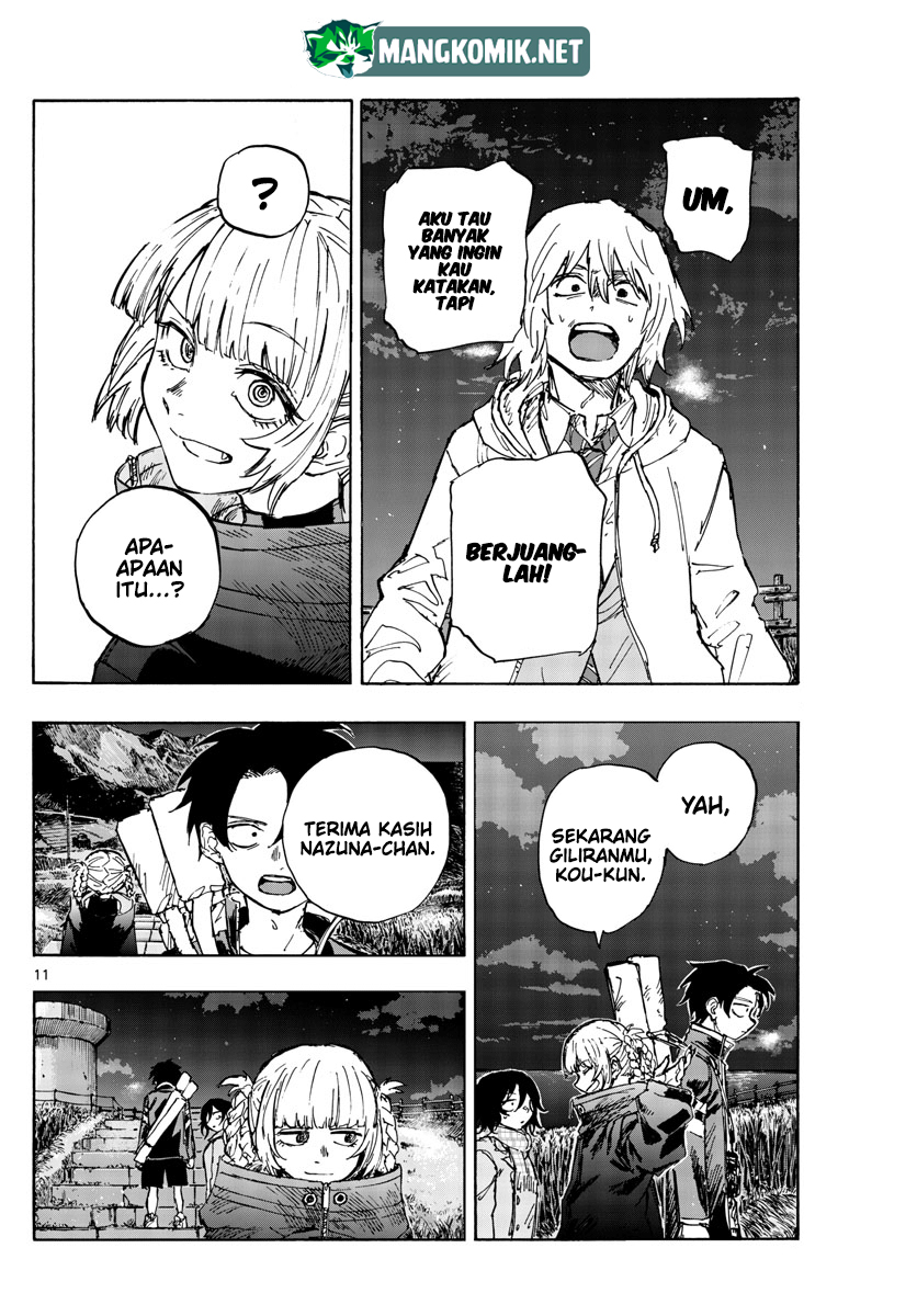 Yofukashi no Uta — Chapter 160, halaman 11