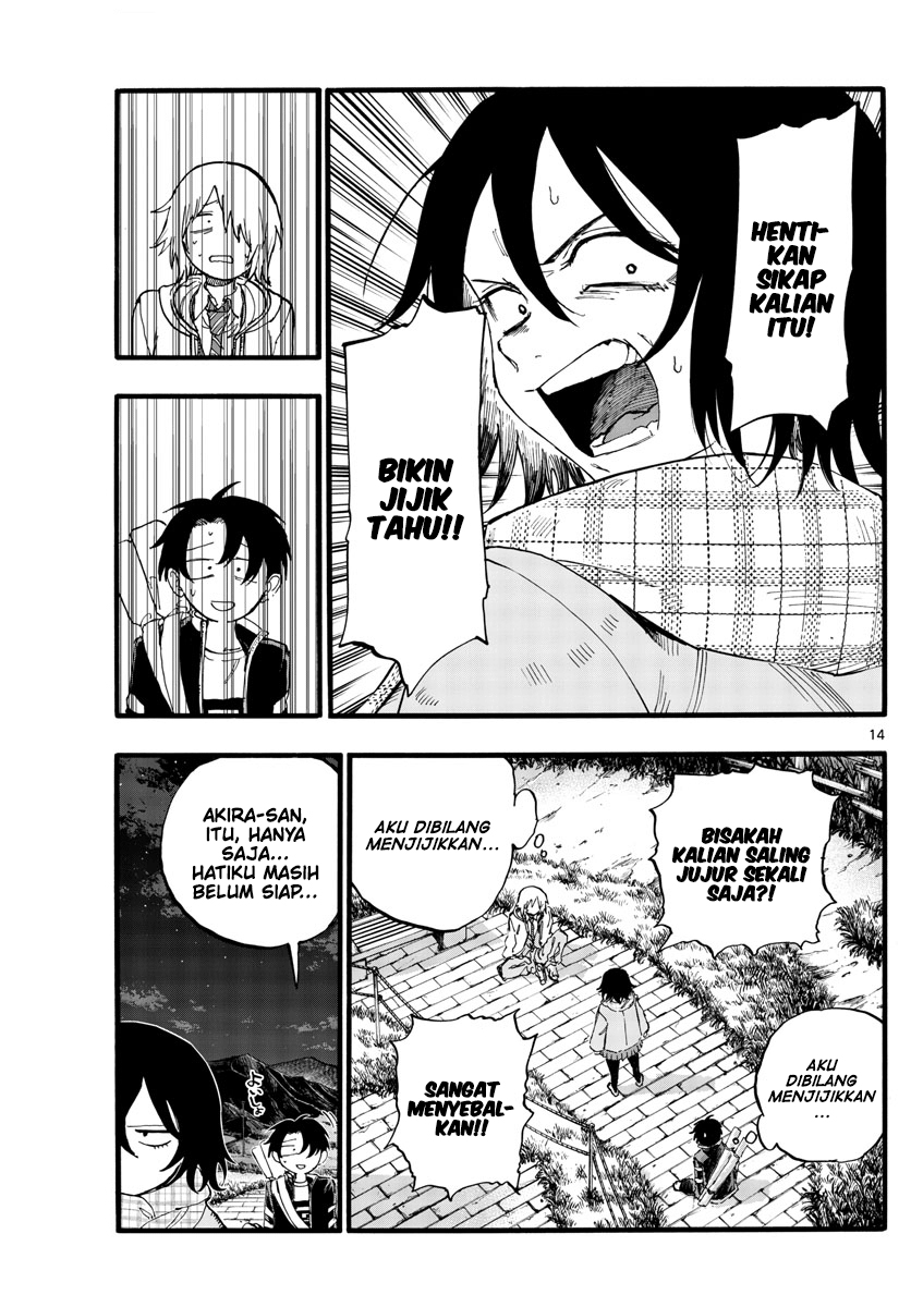Yofukashi no Uta — Chapter 160, halaman 14